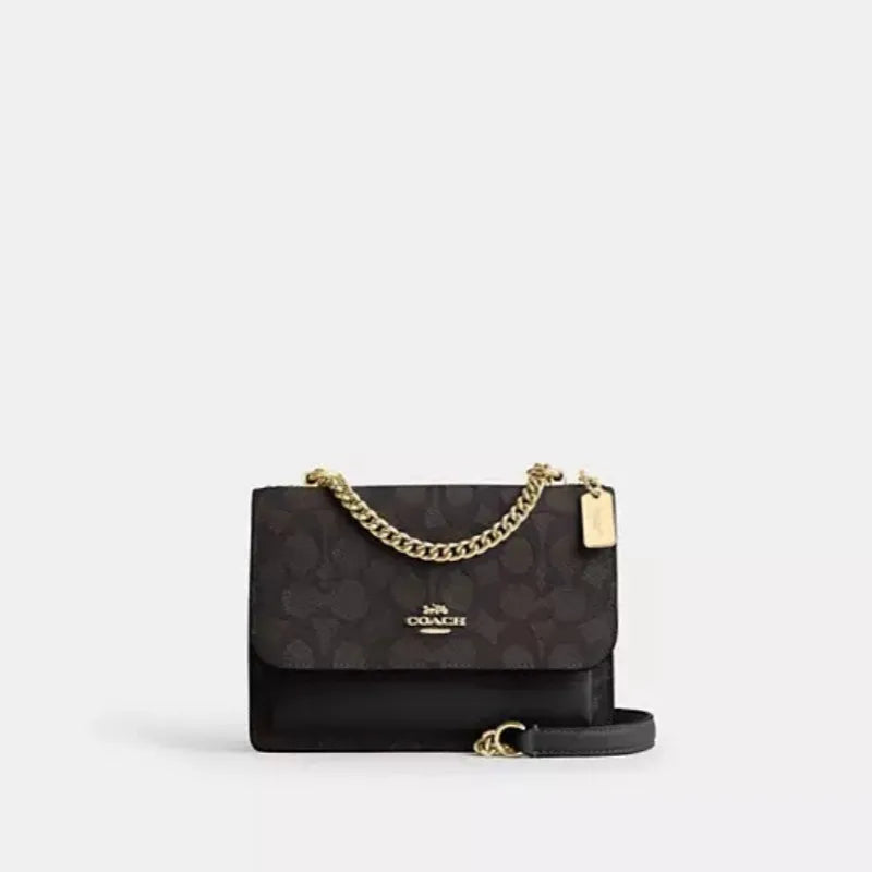 Mini Klare Crossbody Bag Underarm Shoulder Bag Fashion Chain Purse Luxury Leather Small Flap Square Bag for Women Daily CW206