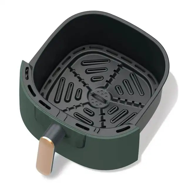 6 Qt Air Fryer with TurboCrisp Technology and Touch-Activated Display, Limited Edition Thyme Green by Drew Barrymore