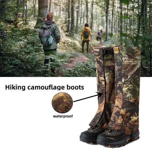 Outdoor Travel Gaiters Gaiters For Ski Boots Waterproof Legging Shoes Hunt Climbing Camping Winter Tourist Snow Foot Cover