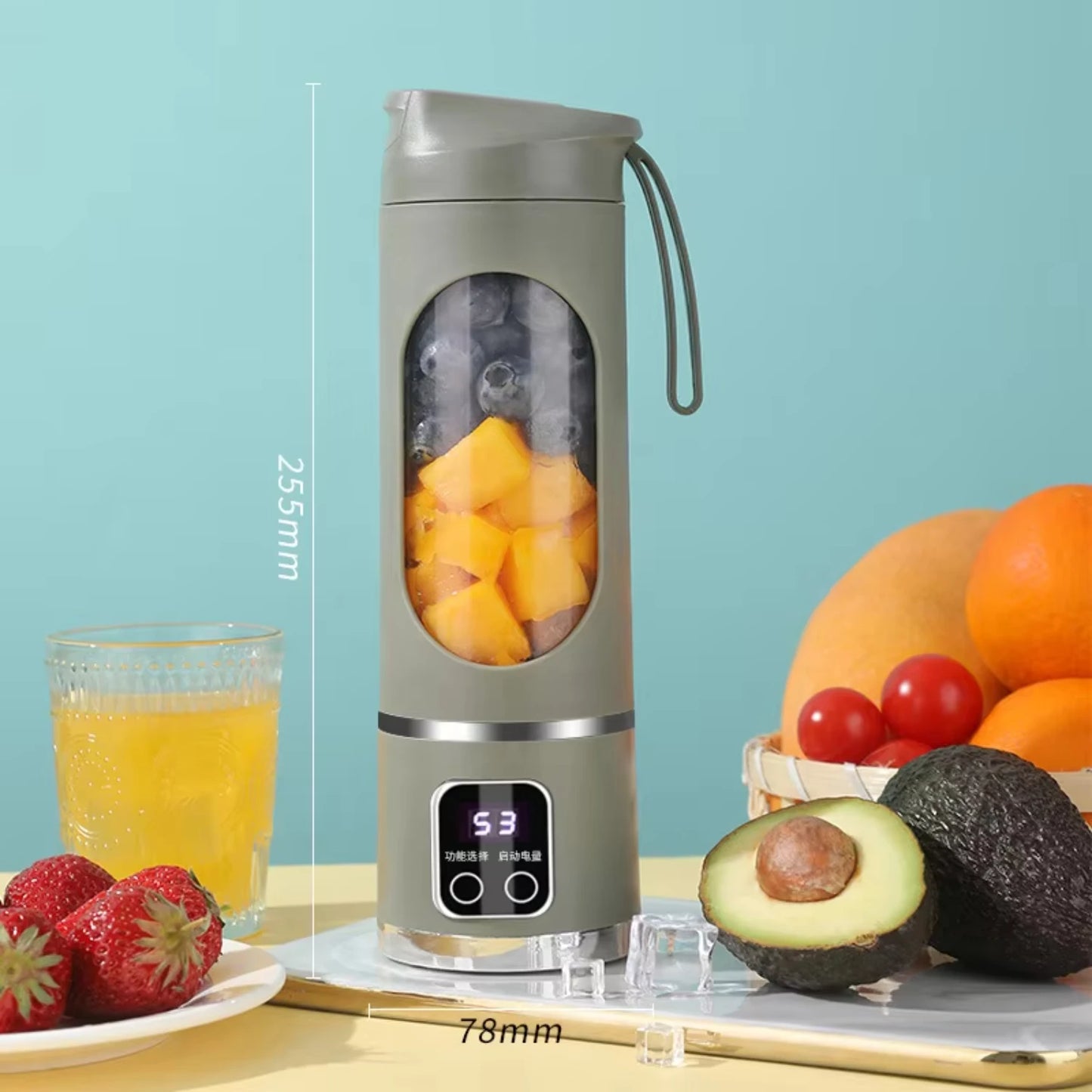 Mini Portable Juicer Blender Fruit Extractor Smoothie Maker Machine