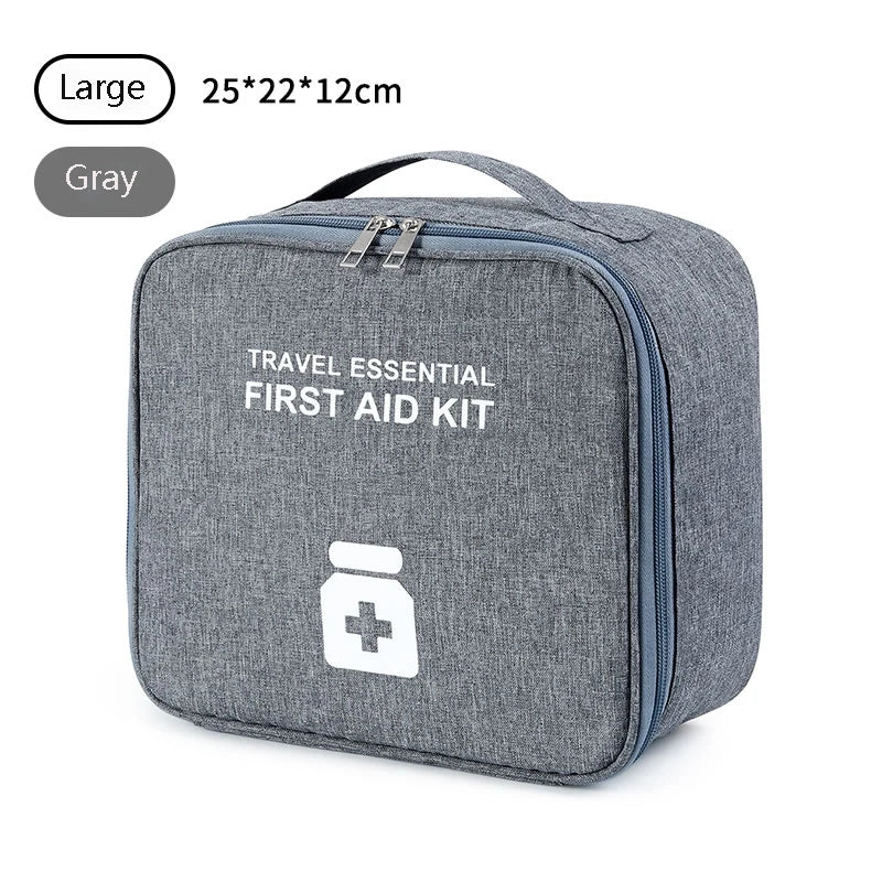 Home Travel First Aid Kit Large Capacity Empty Medicine Storage Bag Portable Medical Box Survival Case Outdoor Emergency Bag