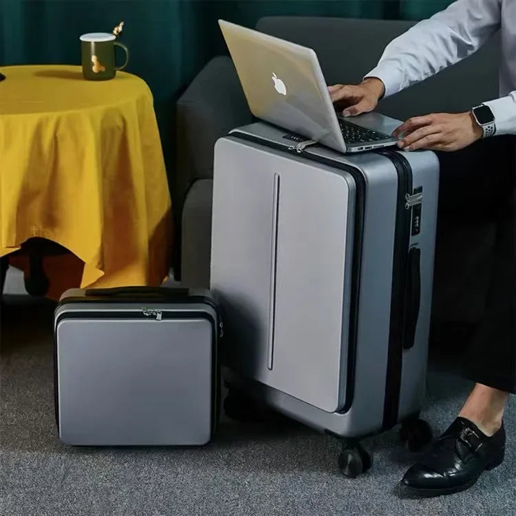 Suitcases For Hand Luggage Female Small 20 Inch Business Travel Suitcase 24 Inch Cabin Men's Lightweight Password Trolley