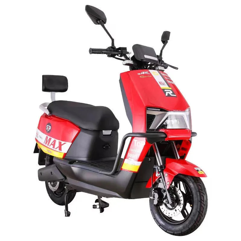 Current Fashion Electric Touring Motorcycles Door-to-Door Delivery 48-72V/18an-80an Battery 800W-3000W Motor