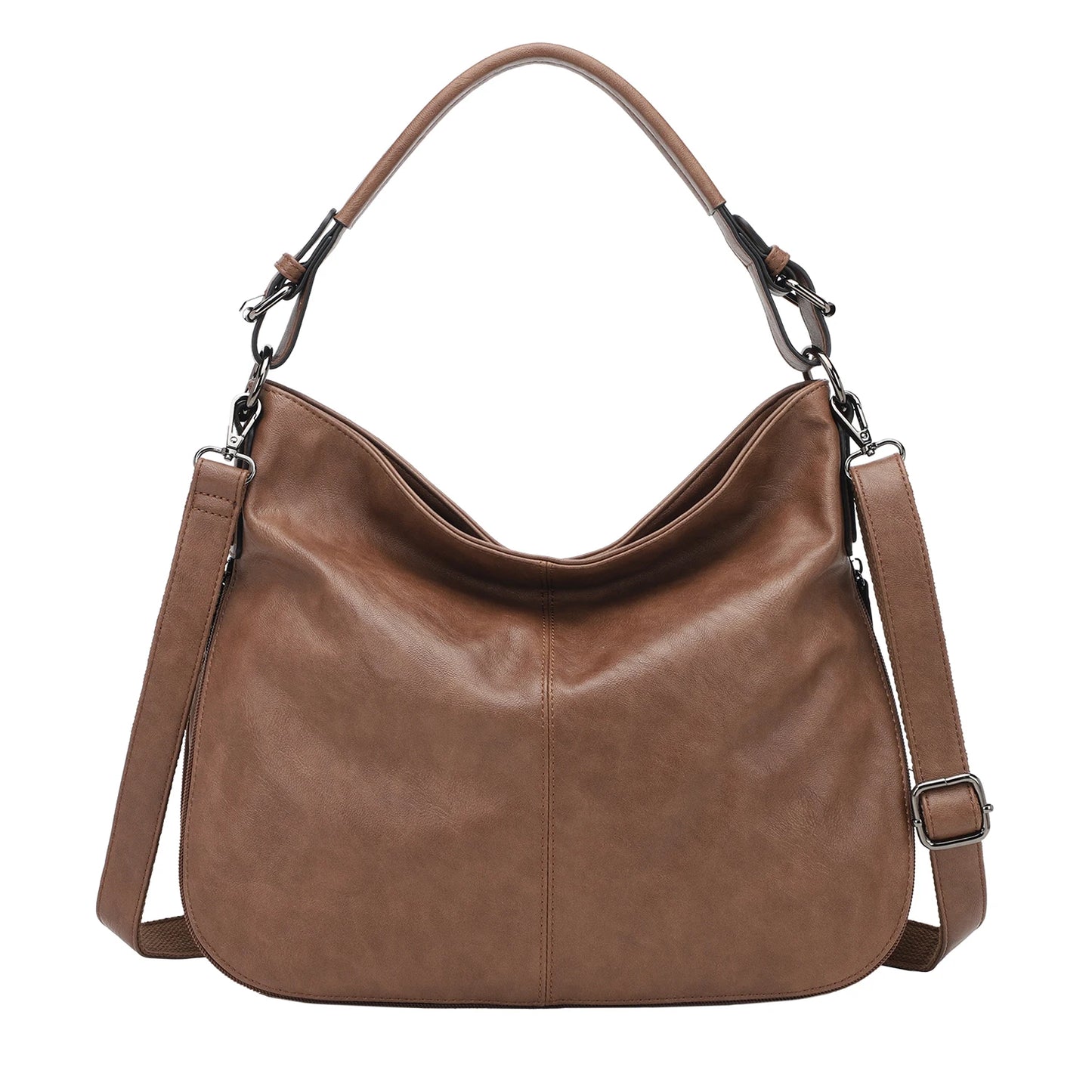 KL928 Large Purses for Women PU Leather Shoulder Handbag Crossbody Hobo Bags Ladies Tote Bags with Adjustable Shoulder Strap