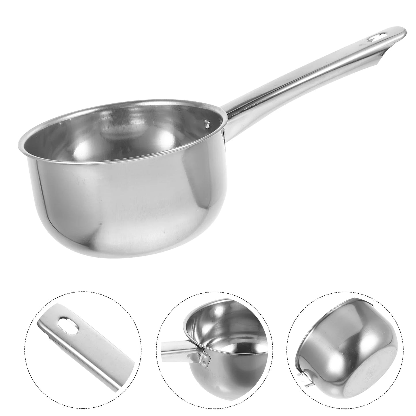 Stainless Steel Spoon Fine Workmanship Water Ladle Long Handle Gadgets Housewarming Gift Soup