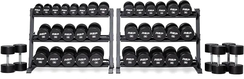 AQRep Fitness Urethane Coated Dumbbells- Idividual Pairs and Sets