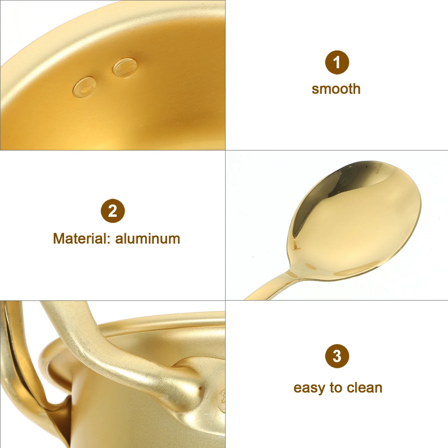 Wok Instant Noodle Pot Frying Pan Korean Ramen Saucepan Kitchen Aluminum Small Hot