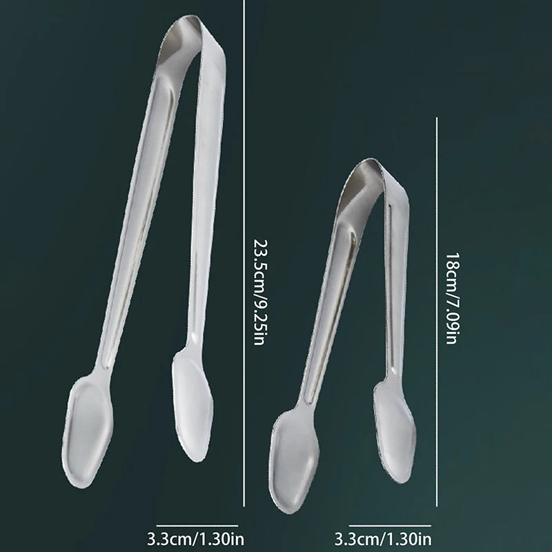 BBQ Food Tongs Barbecue Clip Stainless Steel Kitchen Food Meat Clip Non-slip Non-Stick Steak Clamp Cooking Tool For Grill Baking