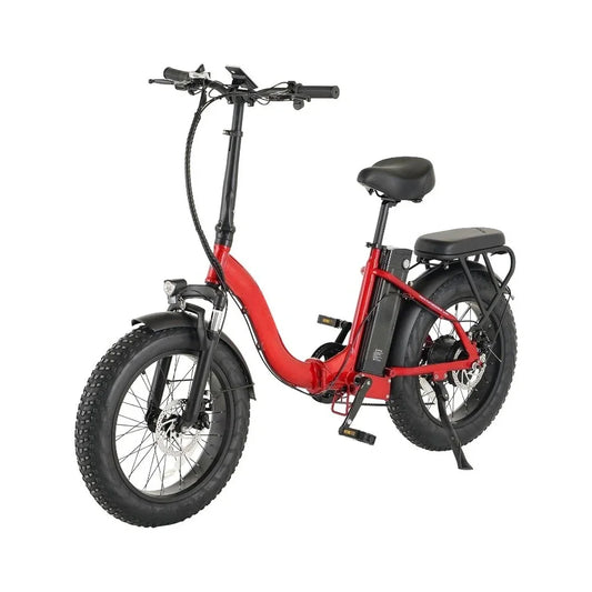 Folding Electric Bike, 48V & 624Wh Lithium Removable Battery, Peak 1100W Brushless Motor, Max Speed 28Mph, M5 Large LCD Display