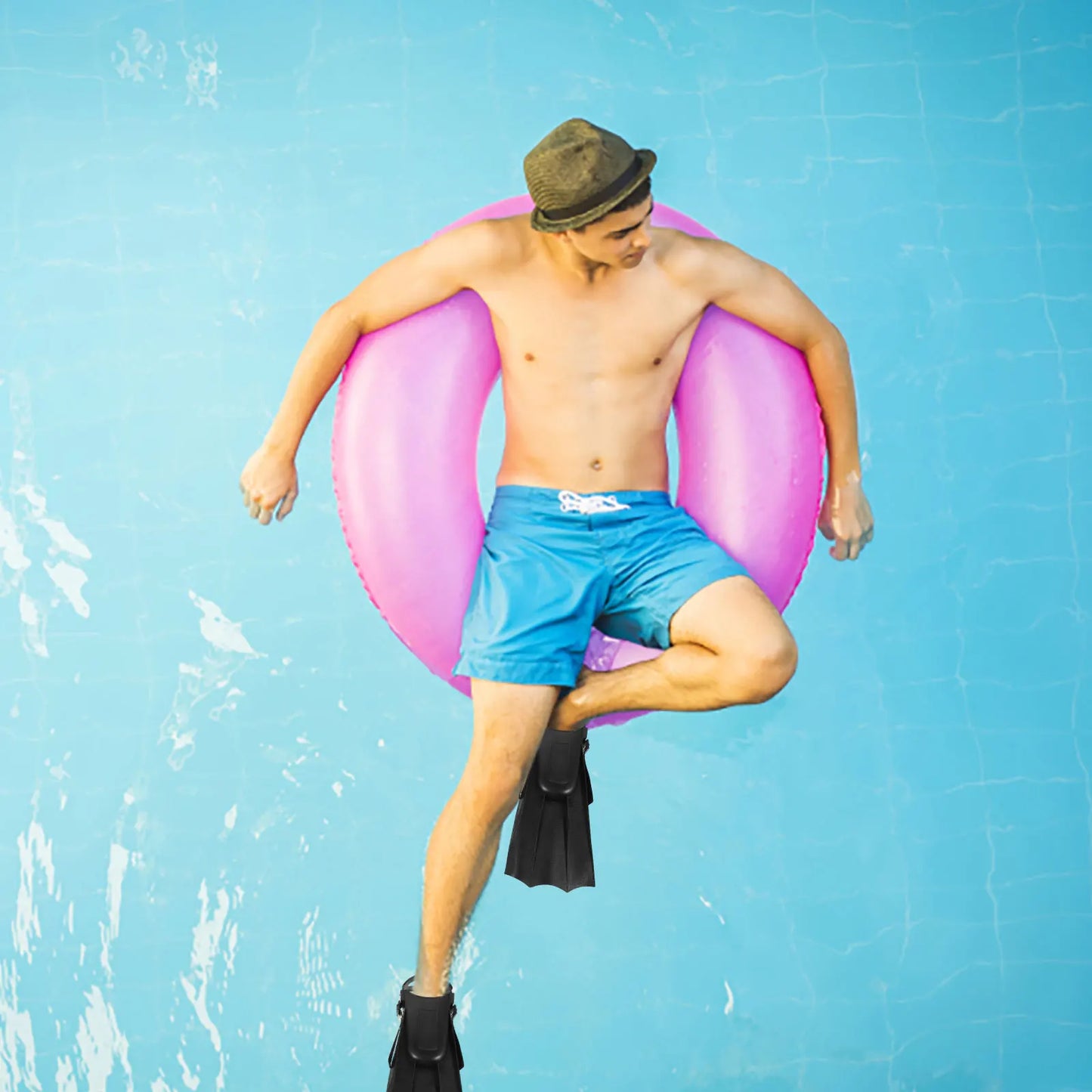 Snorkel Fins Diving Supplies Fins Adjustable Buckles Swimming Flippers Short Silicone Diving Shoes Snorkel Adult Snorkeling Gear