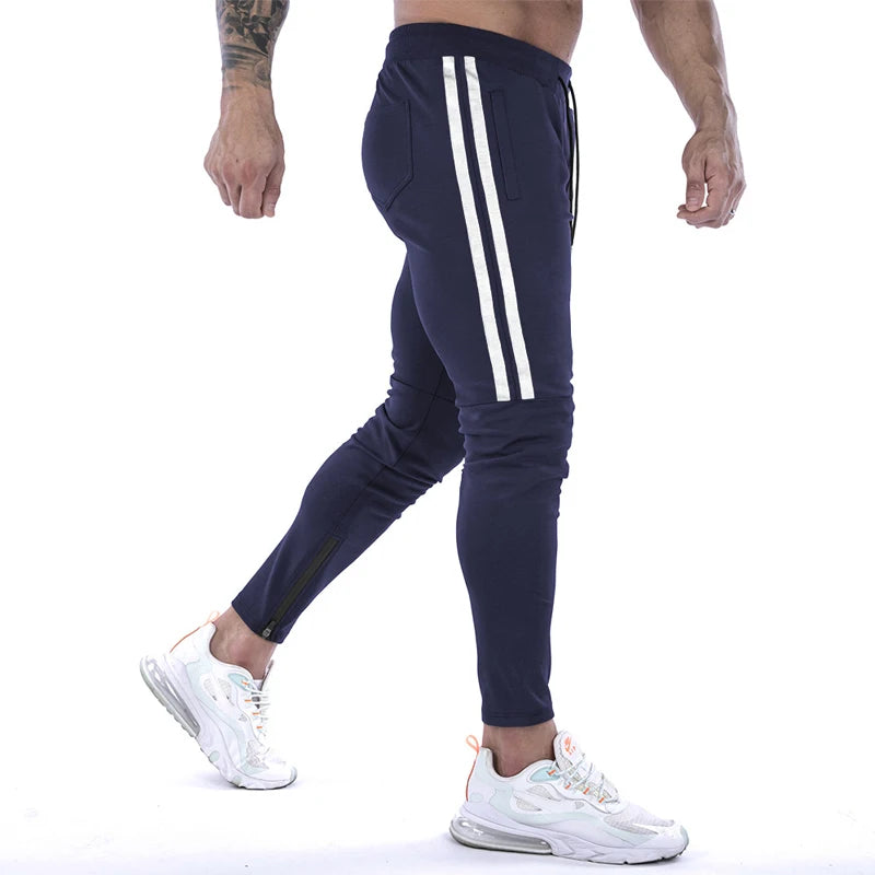 New Jogging Pants Men Sport Sweatpants Running Pants Pants Men Joggers Cotton Trackpants Slim Fit Pants Bodybuilding Trouser