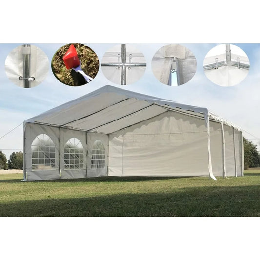 gazebo,outdoor decor,party tent Heavy duty gazebo Wedding tent canopy Large tent car shed Outdoor activities shelter，pergola