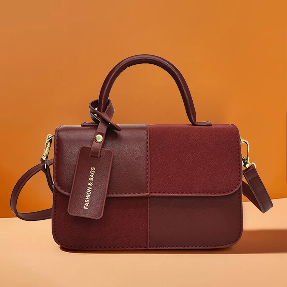 Shoulder Bag for Women Adjustable Strap Top Handle Purse PU Leather Trendy Handbag Satchel Purse Work Travel Bag
