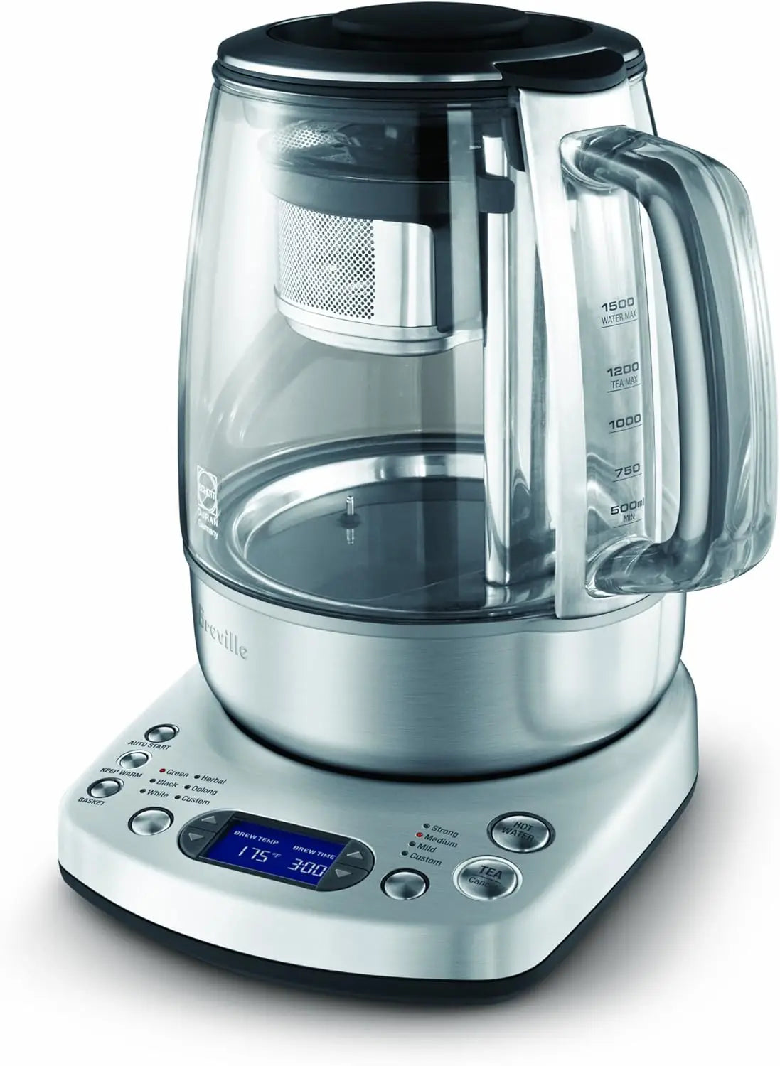 the Tea Maker Kettle, One Size, Brushed Stainless Steel