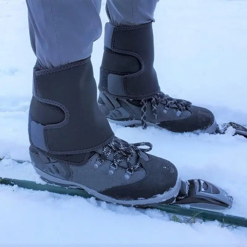 Leg Gaiters For Men Ankle Gaiters Waterproof Lower Legs Boot Protection Mud Snow Protection Foot Strap Multi-Purpose Lightweight