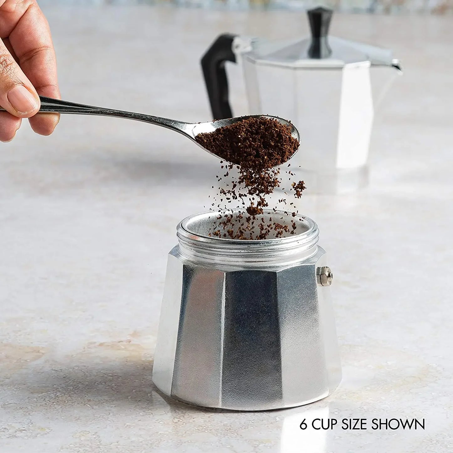 Electric Espresso Coffee Maker Moka Pot 50/100/150ml - Durable and Practical Coffeeware