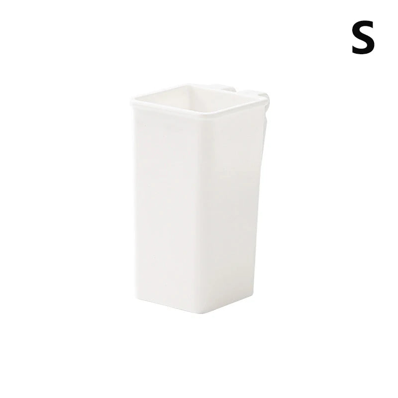 Kitchen Plastic Chopsticks Holder Wall Hanging Cutlery Drainage Basket Storage Box Kitchen Tableware Holder Spoon Drain Basket