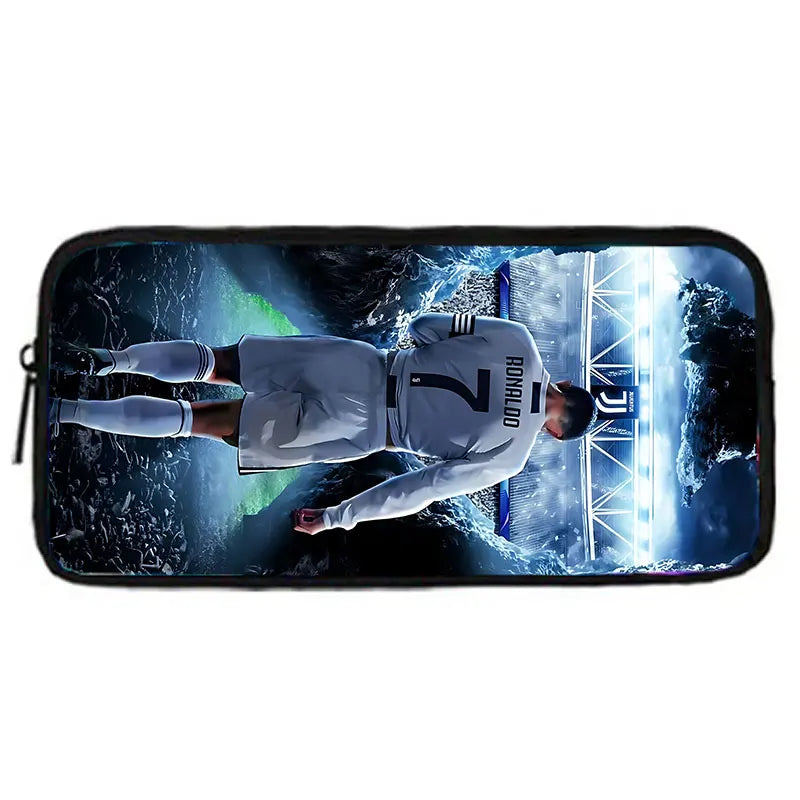 Cartoon C-CR7 Football-Stars Child School Backpack With Shoulder Bags Pencil Bags School Bags for Boys Girls Best Gift