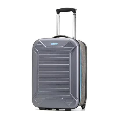 20/24/28 Inch Foldable Storage Roller Trolley Luggage Sets PC Suitcase Multi-functional Travel Bag Carry on Cabin Case