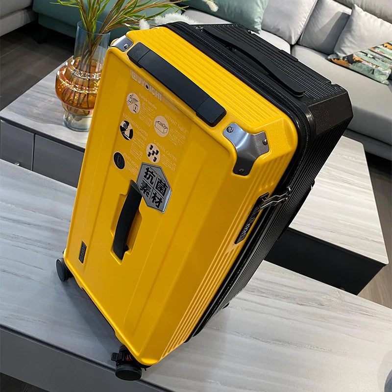 Fashion travel suitcase universal wheel password thickened trolley luggage 22/26/30 inch high value luggage for men and women
