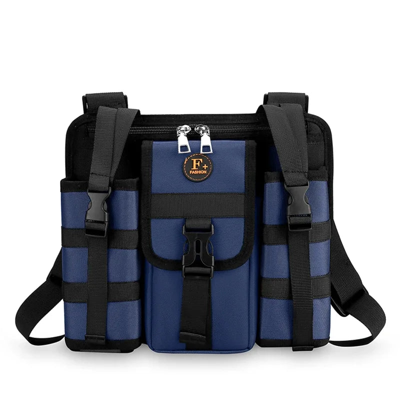 Functionality Tactical Chest Rig Bag Men Outdoors Movement Chest Bags Vest Hip-hop Shoulder Crossbody Bag Unisex New Waist pack