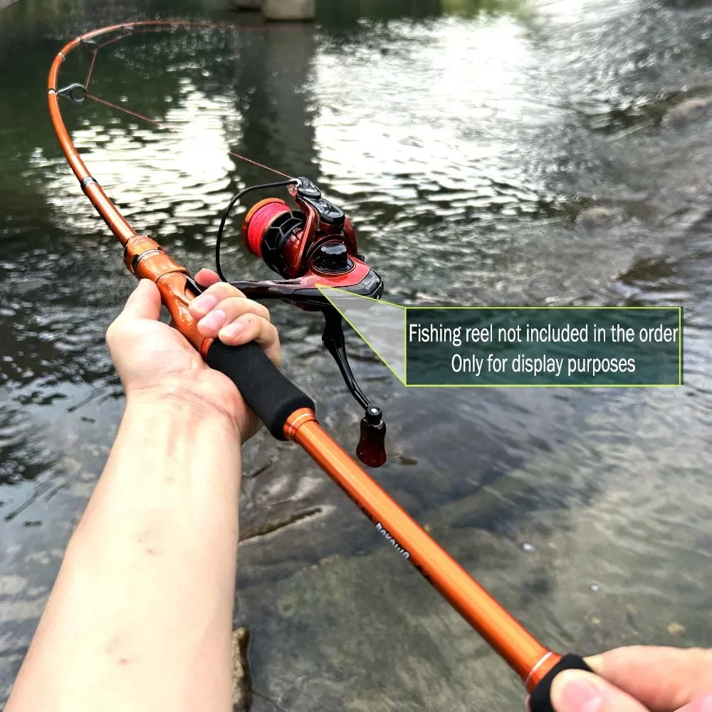 BAKAWA 1.8M 2.1M Casting Spinning Fishing Rods 4 Section UltraLight Portanble Lure Feeder Pole Travel Pesca Saltwater Freshwater