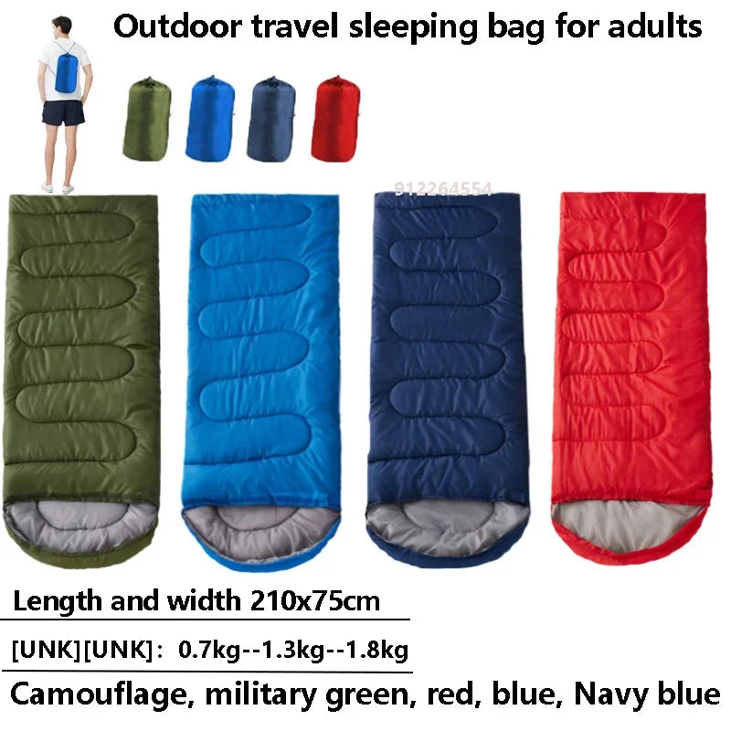 Lightweight Waterproof Sleeping Bag Ultra Light Cotton Sleeping Bag Winter Sleeping Bag Outdoor Camping Bags