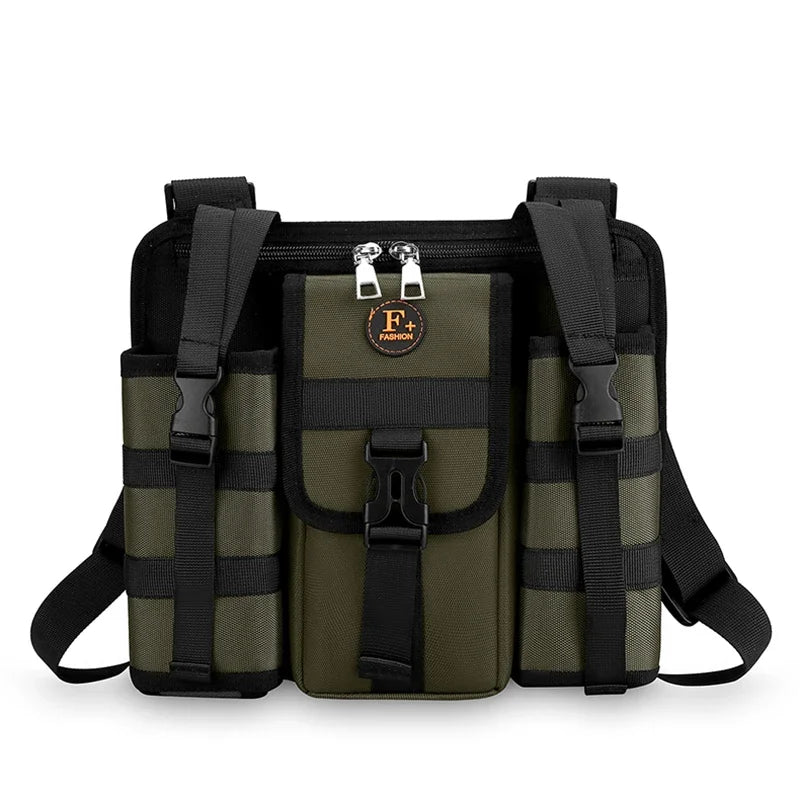 Functionality Tactical Chest Rig Bag Men Outdoors Movement Chest Bags Vest Hip-hop Shoulder Crossbody Bag Unisex New Waist pack