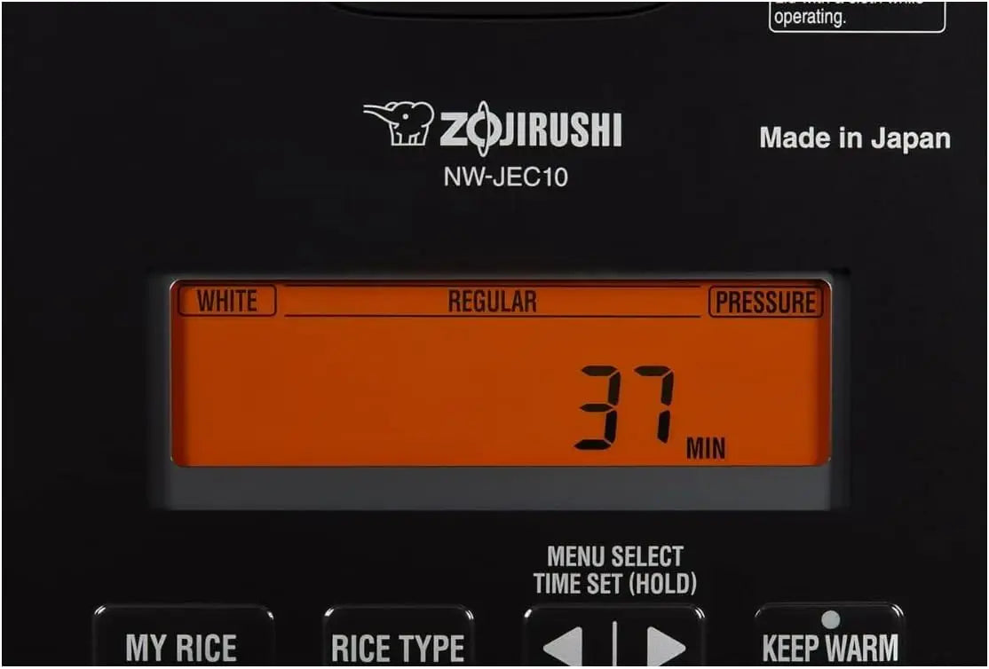 NW-JEC10BA Pressure Induction Heating (IH) Rice Cooker & Warmer, 5.5-Cup, Made in Japan