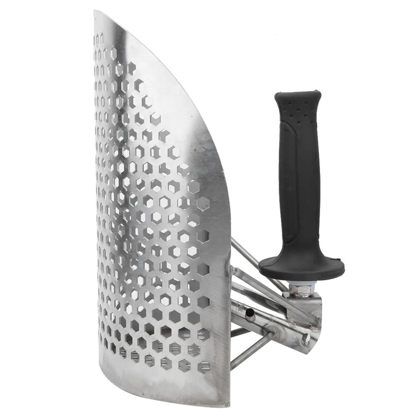 Metal Detector Tool Metal Hunting Tool Sand Scoop Sand Scoop Shovel Metal Detecting Gold Silver Hunting Tool with Hexagonal Hole