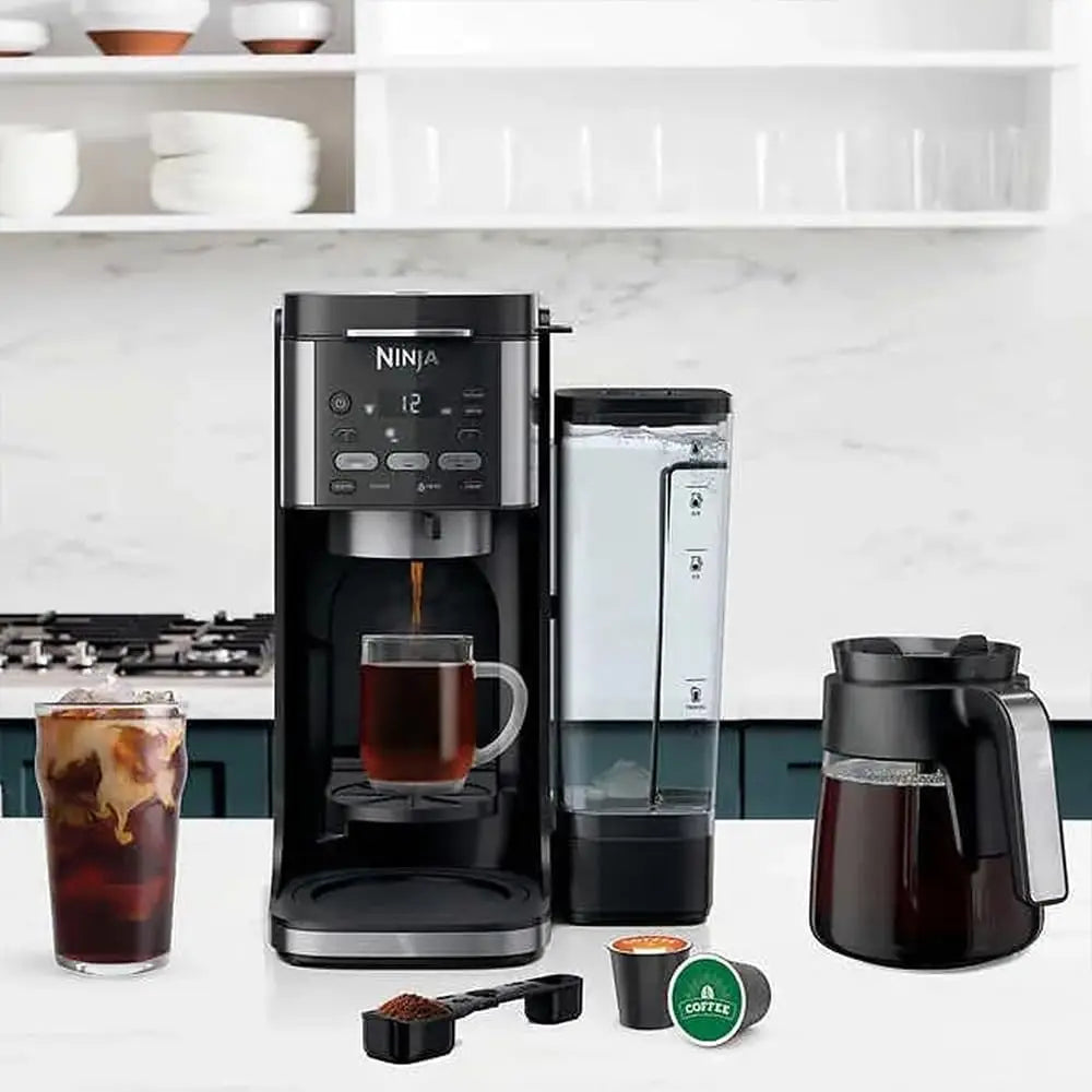 CFP105 DualBrew Hot & Iced Coffee Maker Black (Renewed)
