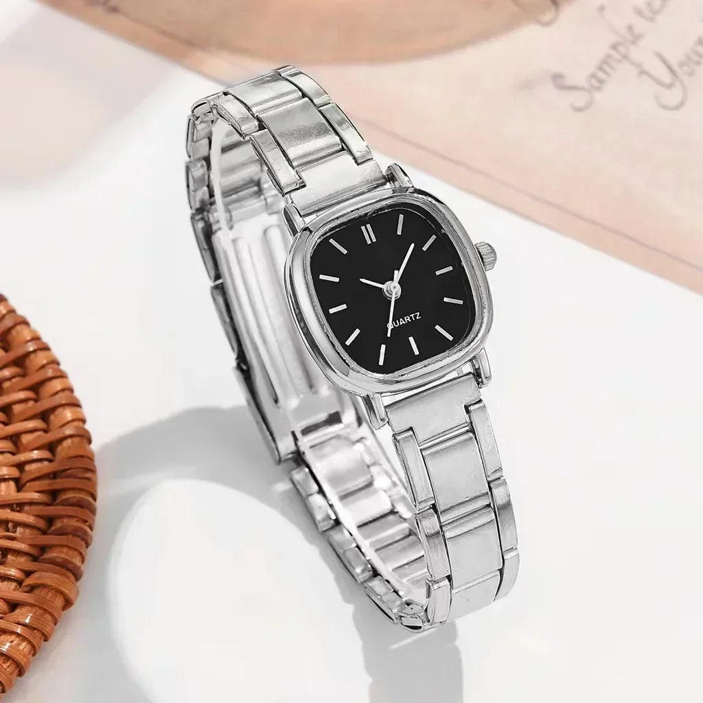 Luxury Watches for Women Fashion Analog Quartz Watch Steel Band Wristwatch Ladies Watches Casual Bracelet Watch Gifts for Women