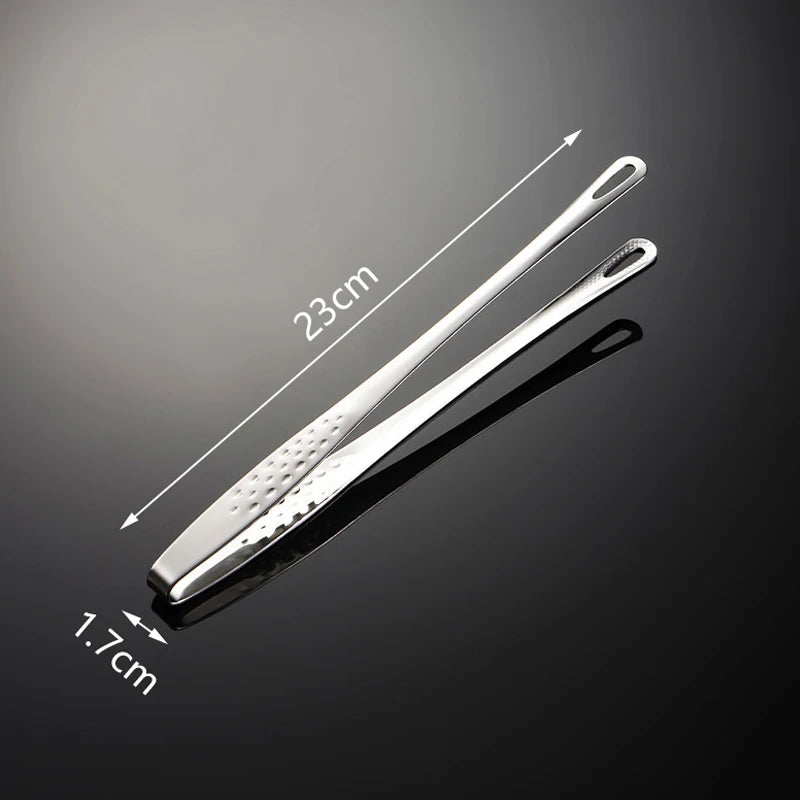 Stainless Steel Food Tongs Long Handle Non-Slip Barbecue Tongs Steak Tongs Kitchen Cooking Tools Kitchen Accessories