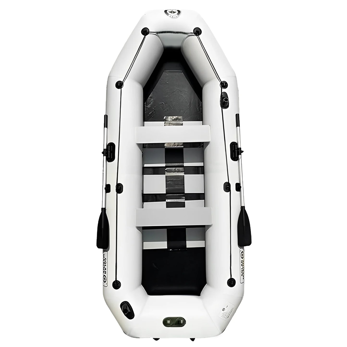 SOLAR MARINE 3.3M 10.8FT PVC Inflatable Fishing Boat Racing Boats and Kayak Water-skiing Canoe for Adult Outdoor Watersport