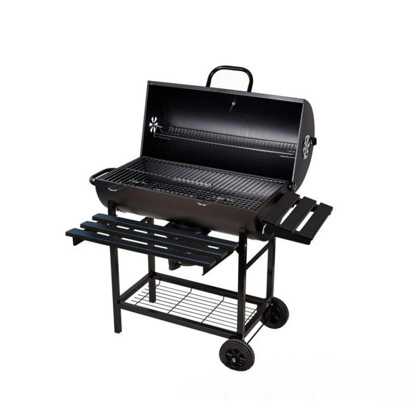 Barbecue Camping Cookware Stainless Steel Grill Stand Tourist Burner Gas Stove Cookware Nature Hike Grill Portable Brazier BBQ