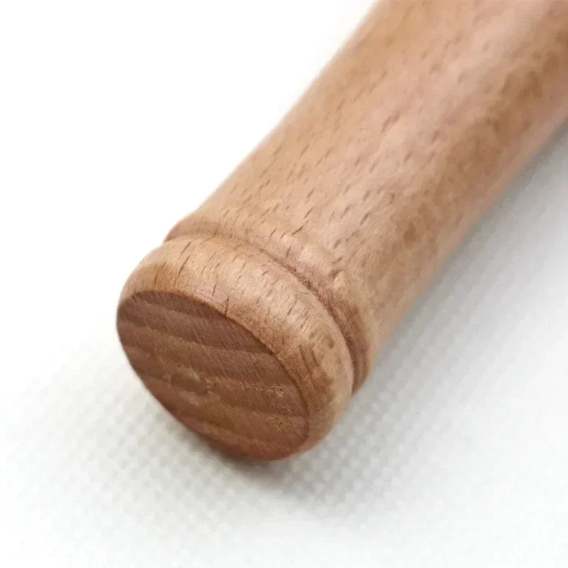 Mill Grinder Set Handheld Seasoning Mills Stick Kitchen Mortar and Pestle Tools Set Wooden Garlic Handle Garlic Mortar (random)