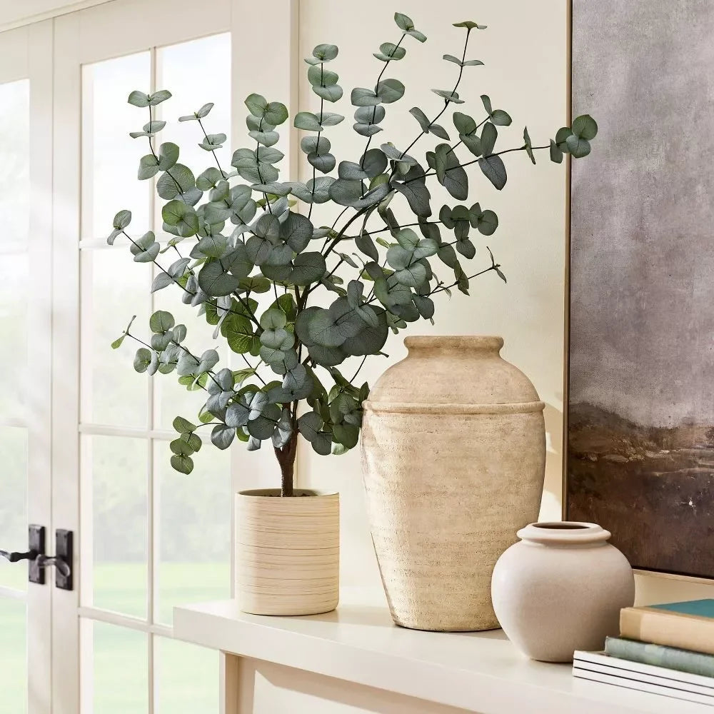 US- Tall Terracotta Vase  home decoration