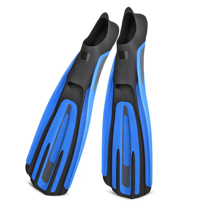 New Professional Swimming Fins Adult Portable Summer Long Silicone Snorkeling Water Sports Equipment Diving Fins