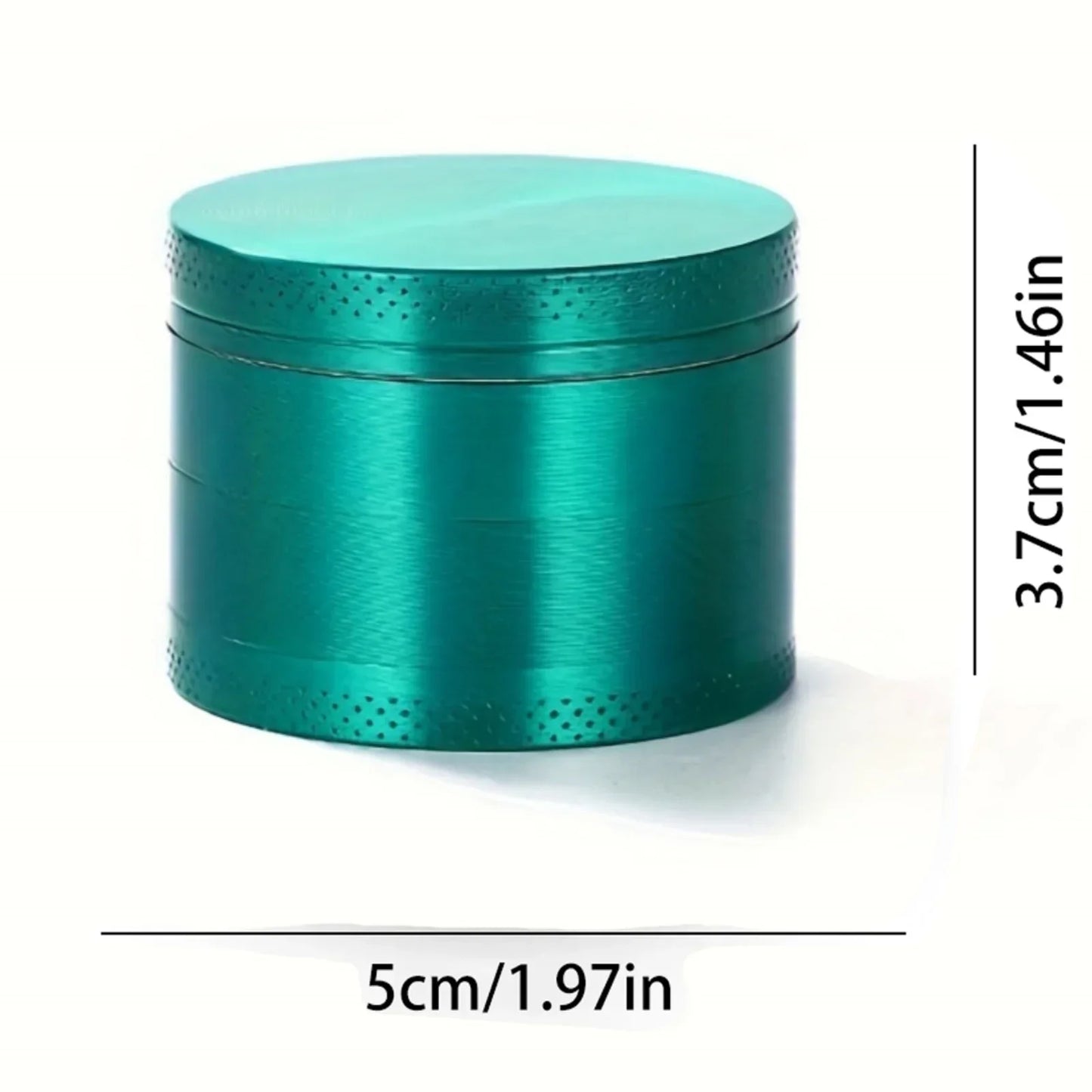 40/50mm Metal Herb Grinder Mill 4-Layers Spice Pepper Crusher Mortar Tobacco Herbal Raw Grinder Smoking Accessories Kitchen Tool