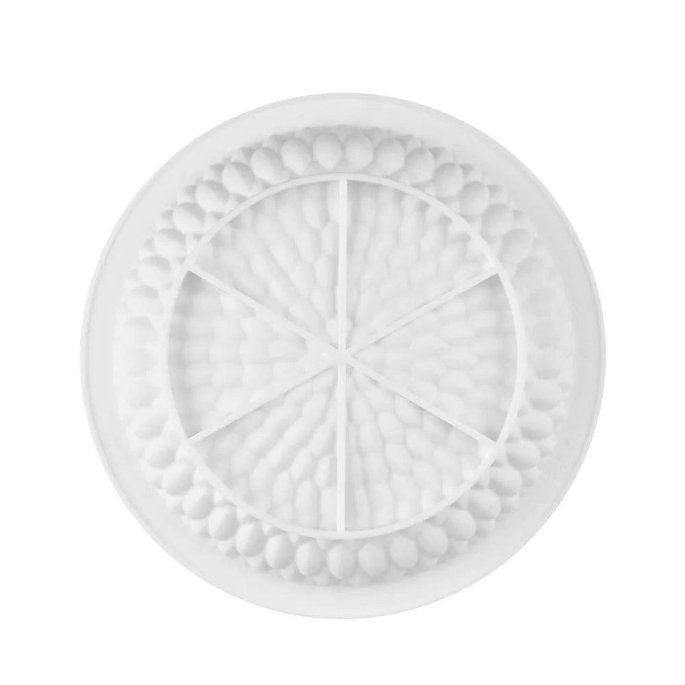 3D Round Silikone Cake Mold For Baking Mousse Desserts Bakeware Cake Decorating Tools