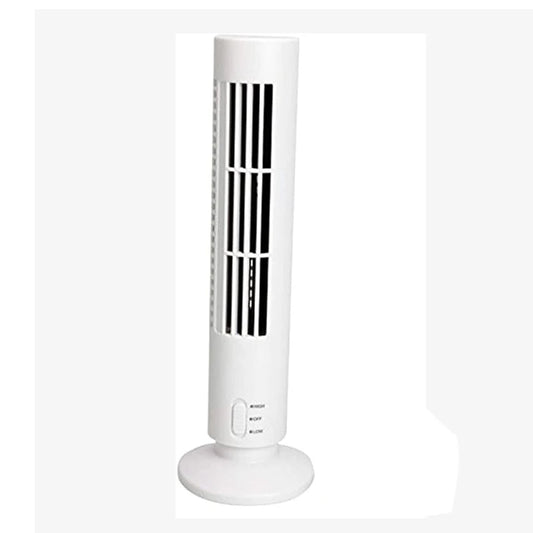 USB Leafless Small Fan Tower Electric Fan Vertical Air Conditioner Fan Tower Fan