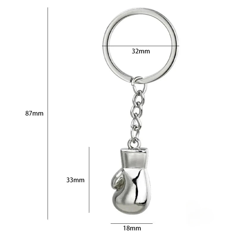 Fitness Dumbbell Keychain Sports Competition Souvenir Universal Arm Strength Training Three-dimensional Model Club Gifts