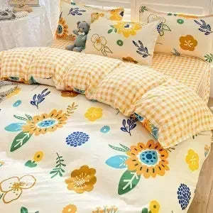 Warm Duvet Covers Suitable for Various Skin Types in Autumn Winter Spring Soft Bedding Covers Suitable for All Seasons Bed Sack