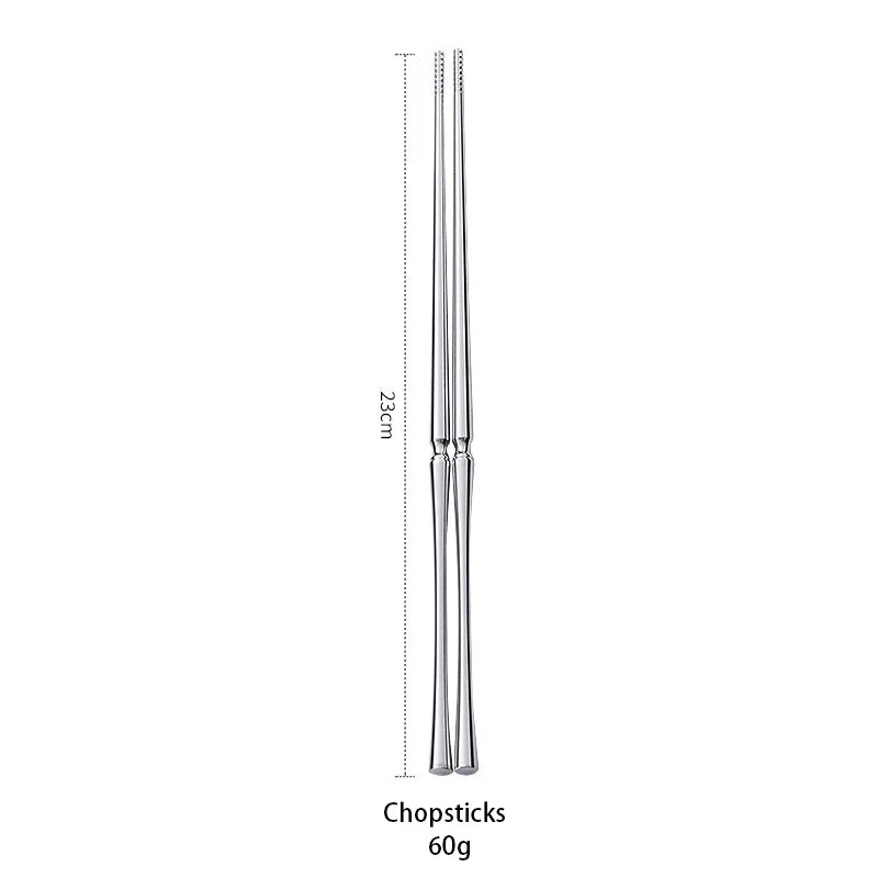 AJOYOUS Cutlery Set Stainless Steel Mirror Flatware Luxury Silverware Set Dessert Fork Tea Spoon Knife Dinnerware Kitchen