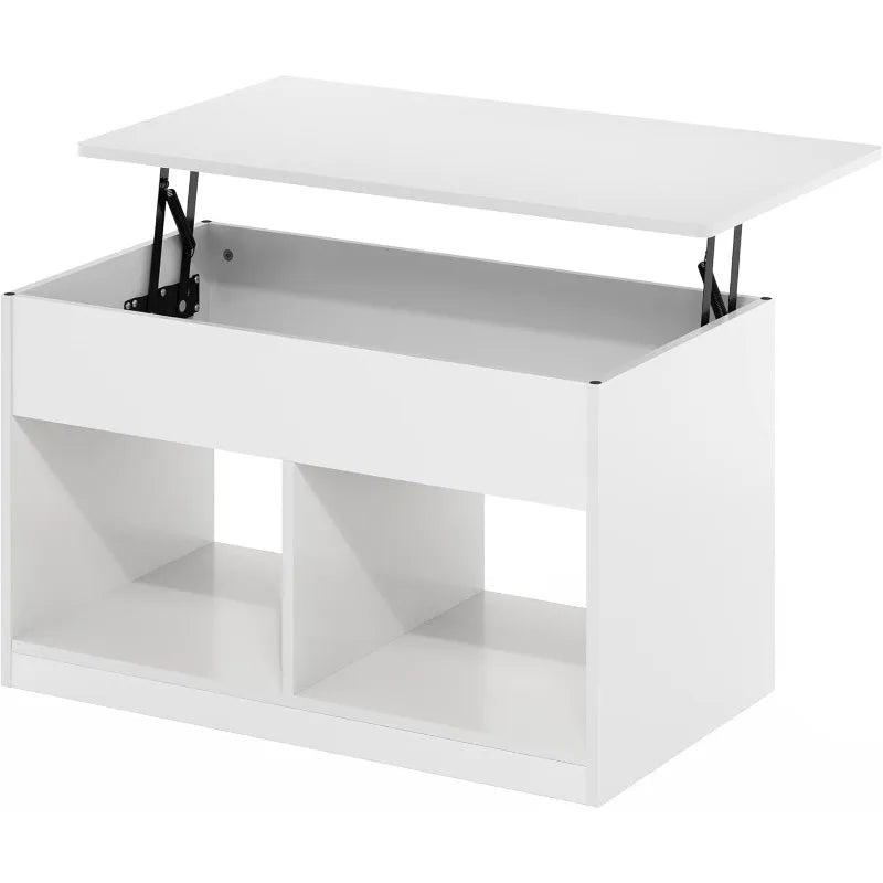 Jensen Living Room Lift Top Coffee Table with Hidden Compartment,