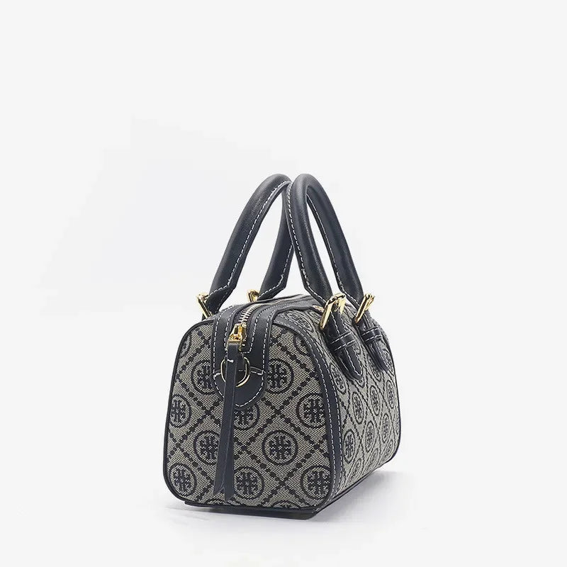 TB Ladies Luxury Designer Handbags New  High Quality Large Capacity Square Retro Style Portable Women's Bags