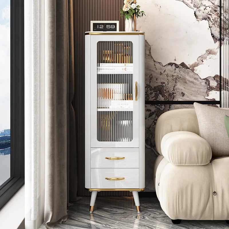 Drawer Storage Living Room Cabinets Luxury Italian Glamour Display Cabinet Trendy Aesthetic Mueble Aparador Home Furniture