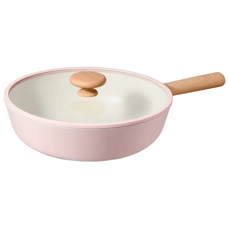 Household Non-stick Pan Smoke Free Stir-fry Pot Milk Pan Soup Pot  Cooking Pot Non Stick Freeshippping Cookware