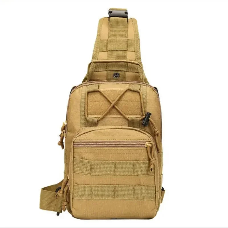 Sling Backpack Camping Adjustable Shoulder Sling Bag Small Sling Daypack For Travel Trekking Hiking Walking Biking