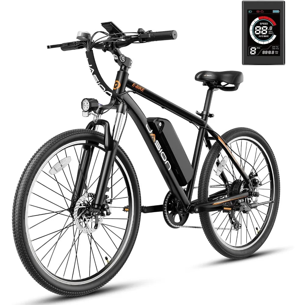 EB5 Electric Bike for Adults with Peak 500W Brushless Motor, 40Miles 20MPH Commuting Electric Mountain Bike